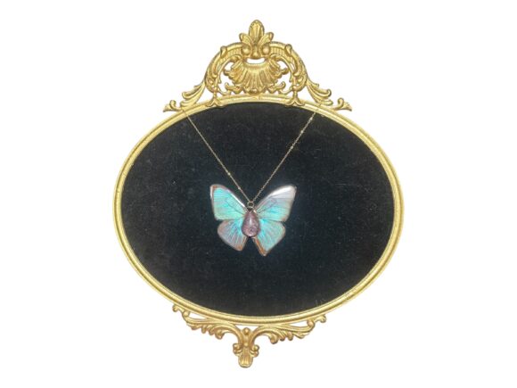 Blue morpho Purple Lepidolite